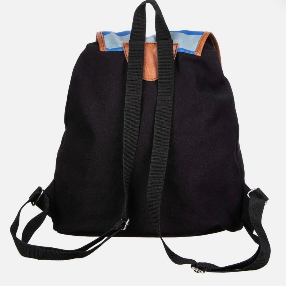 Harry Potter Ravenclaw Blue and Black Backpack with Brown Accents - Picture 3 of 9